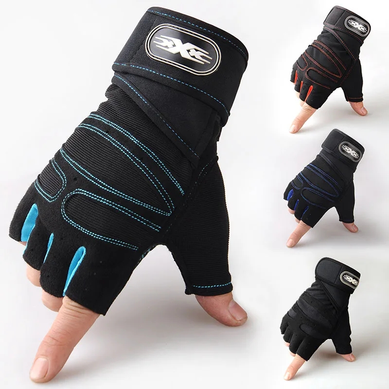 Cycling Glove Padded - Rękawiczki gimnastyczne dla mężczyzn Kobiety Fitness