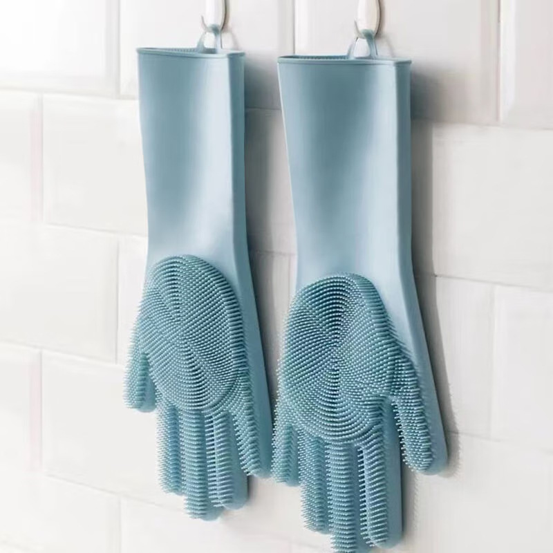 Rubber Glove Cleaning - Silikonowe rękawice do mycia naczyń, magiczne