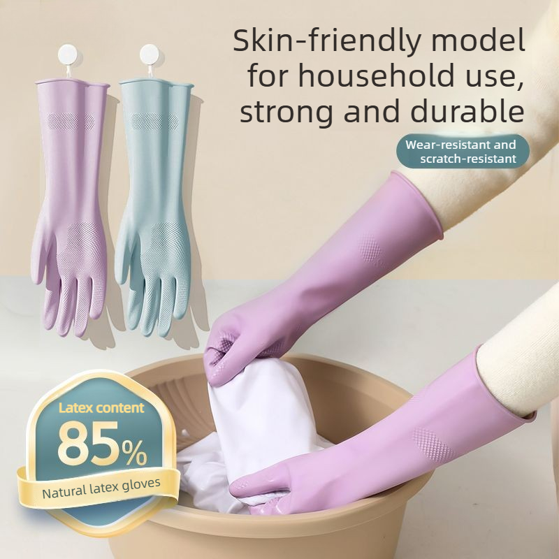 Rubber Glove Cleaning - Rękawice do mycia naczyń z lateksu,
