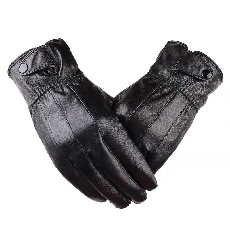 1 para męskie ze skóry PU zimo – Leather Driving Glove recenzja i cena