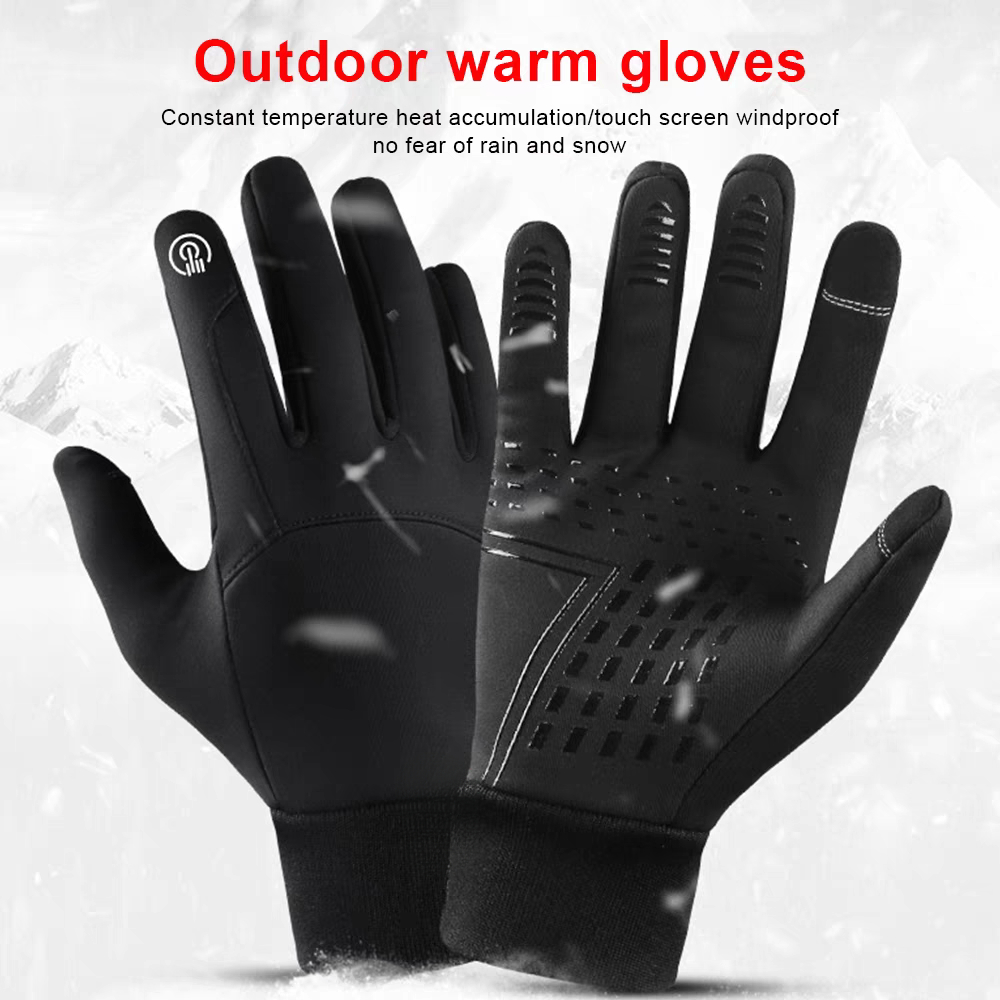 Jesienno-zimowe męskie rękawic – Ski Glove Waterproof recenzja i cena