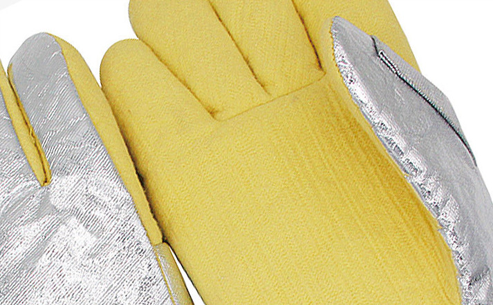 Żółte rękawice z aramidu i pow – Heat Resistant Glove recenzja i cena