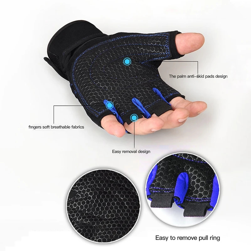 Rękawiczki gimnastyczne dla mę – Cycling Glove Padded recenzja i cena