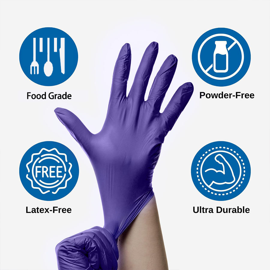 200 sztuk rękawic nitrylowych  – Exam Glove Nitrile recenzja i cena