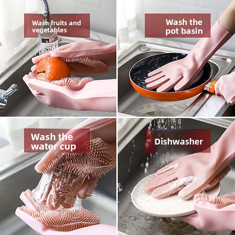 Silikonowe rękawice do mycia n – Rubber Glove Cleaning recenzja i cena