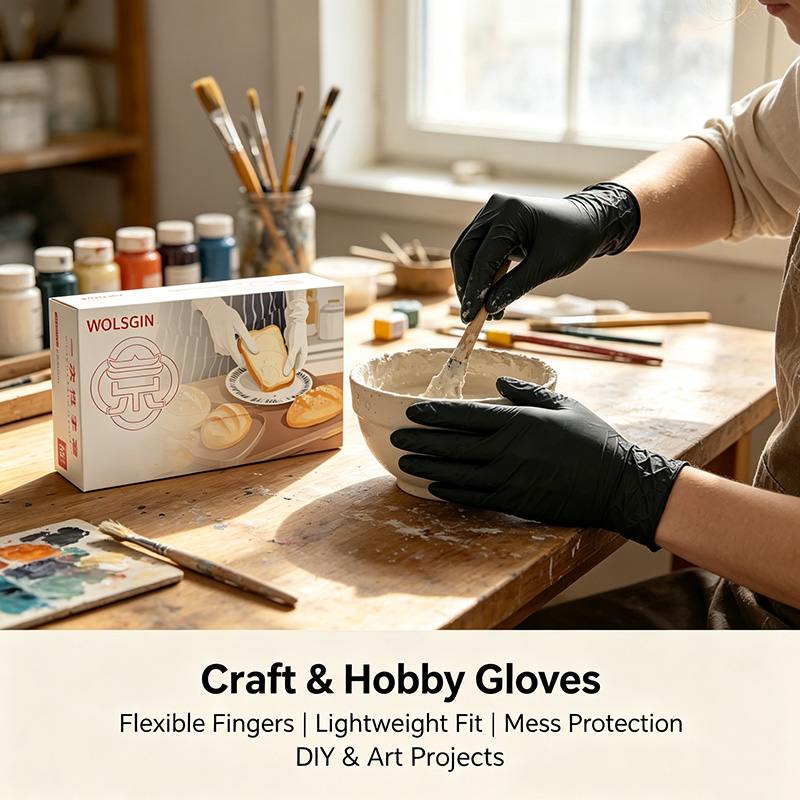 10/50/100/200 czarnych jednora – Rubber Glove Cleaning recenzja i cena