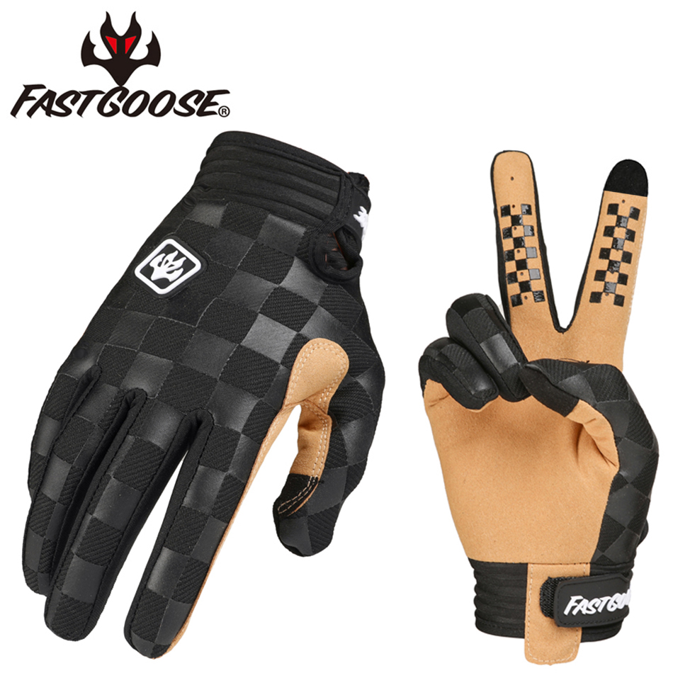 FASTGOOSE Retro Rider Motocros – Cycling Glove Padded recenzja i cena