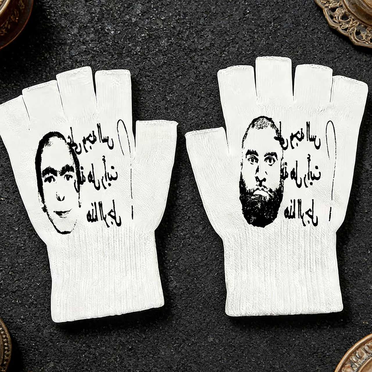Rękawiczki bez palców z nadruk – Fingerless Glove Knit recenzja i cena