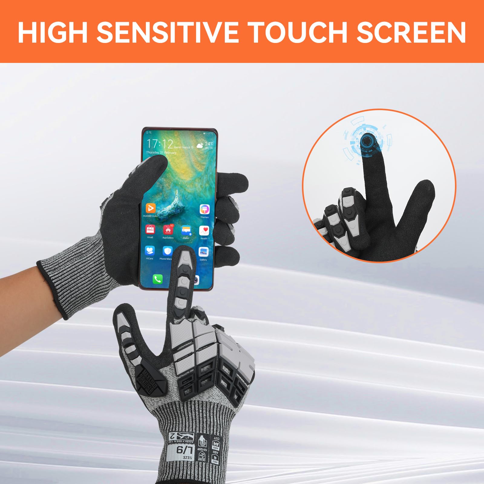 Rękawice robocze mechaniczne,  – Work Glove Impact recenzja i cena