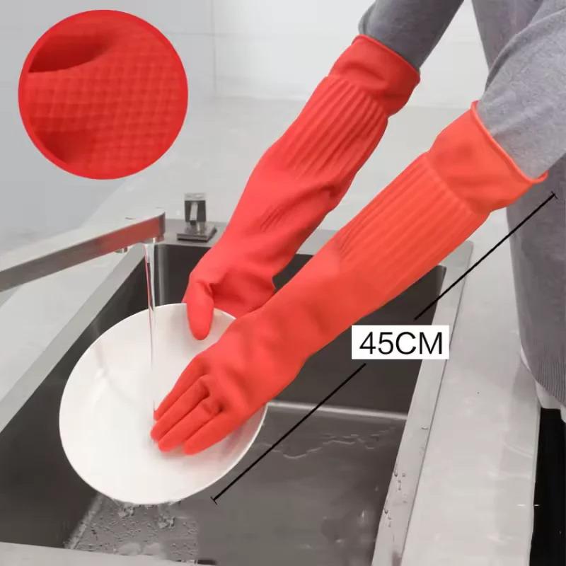 Długie, wielokrotnego użytku g – Dish Glove Rubber recenzja i cena