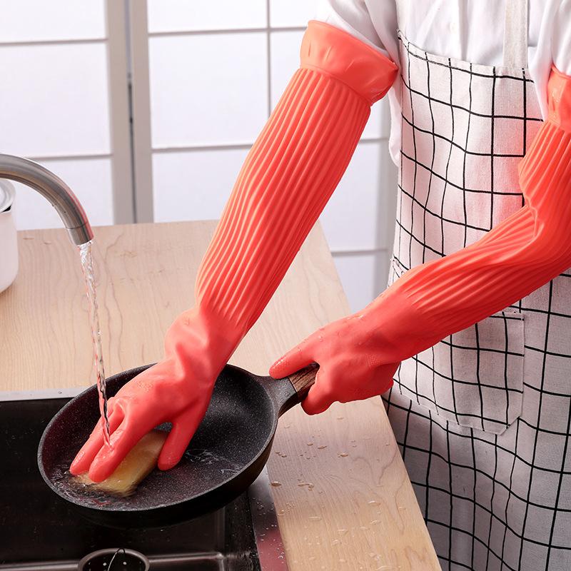 Długie, wielokrotnego użytku g – Dish Glove Rubber recenzja i cena