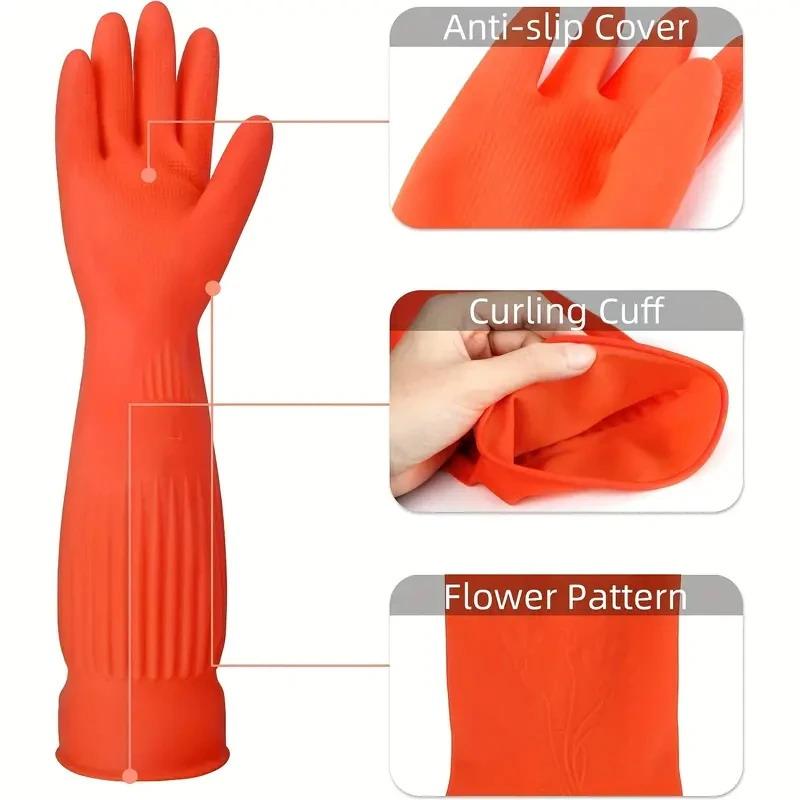 Długie, wielokrotnego użytku g – Dish Glove Rubber recenzja i cena