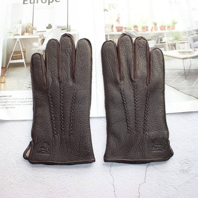 Nowe męskie rękawice ze skóry  – Leather Driving Glove recenzja i cena