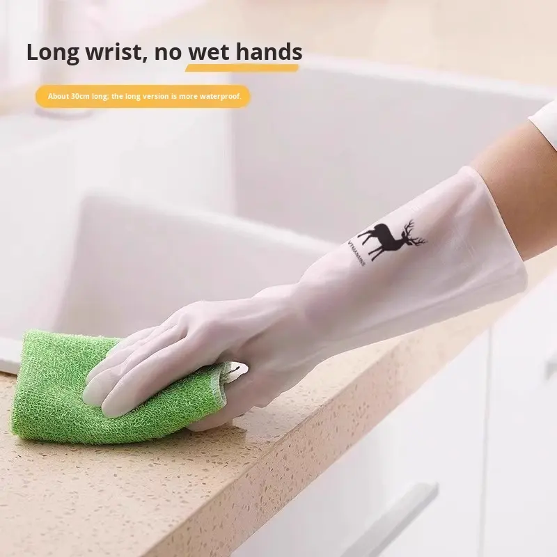Wodoodporne rękawice do prac d – Rubber Glove Cleaning recenzja i cena