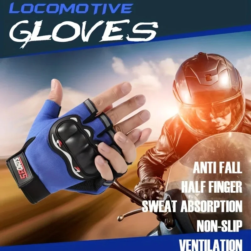 Męskie rękawice motocyklowe z  – Motorcycle Glove Knuckle recenzja i cena